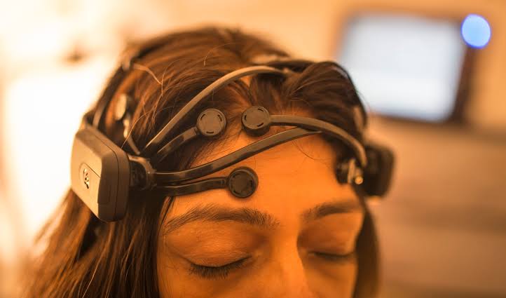 A patient receiving tDCS treatment at ANAVA Clinics